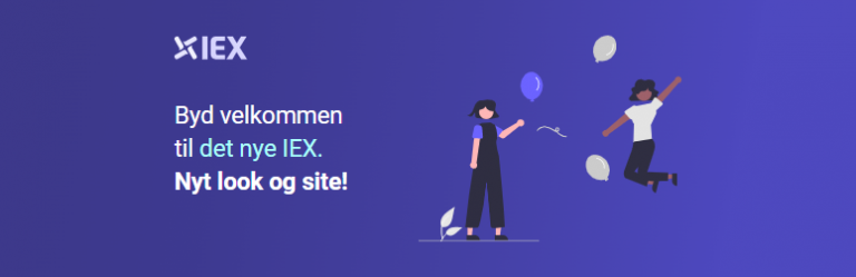 byd velkommen til det nye iex